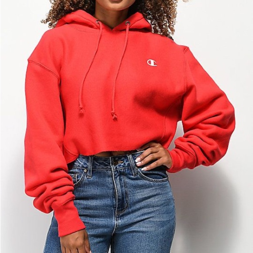 Champion Crop Hoodie